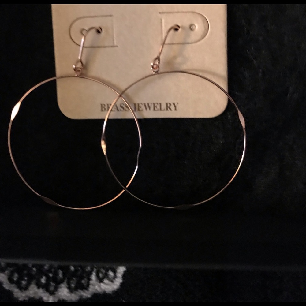 NWT...Gold hoops